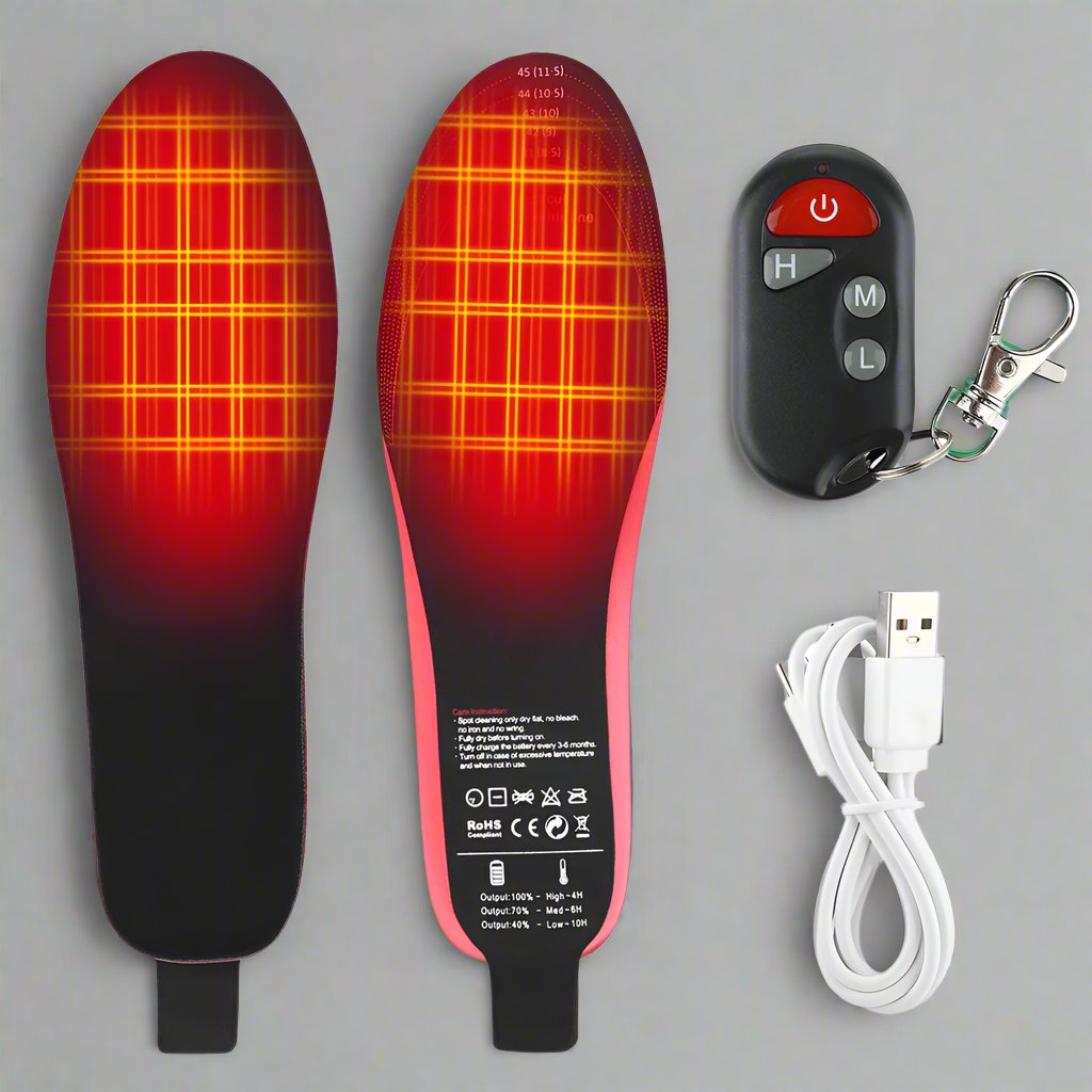 USB Rechargeable Heated Insoles